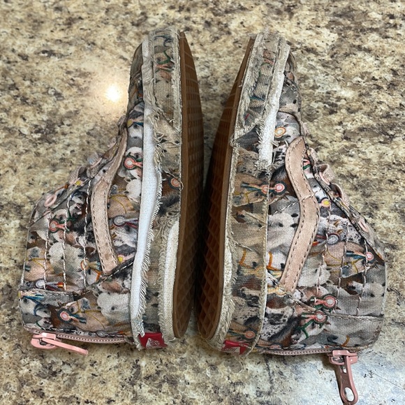 Vans Molo Zip up Hi Top Sneakers . Size 6.5. Horse Design. - Picture 8 of 11